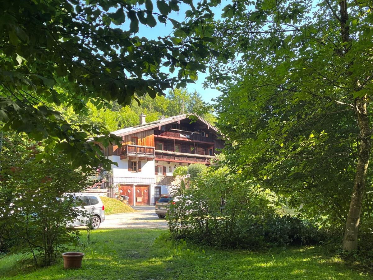 Haus Am Wald -Fewo 2 Marktschellenberg Exterior foto