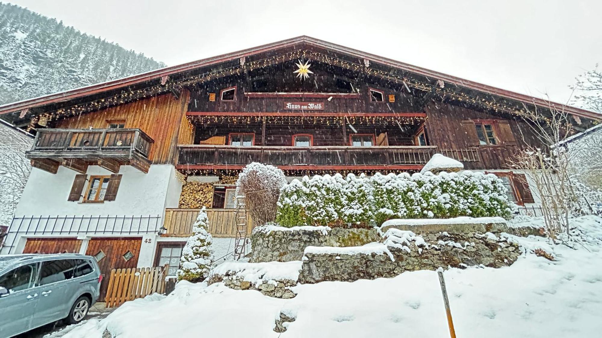 Haus Am Wald -Fewo 2 Marktschellenberg Exterior foto